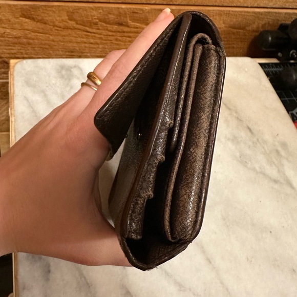 Louis Vuitton Damier Ebene Wallet (With Crossbody Attachments) - Picture 9 of 15